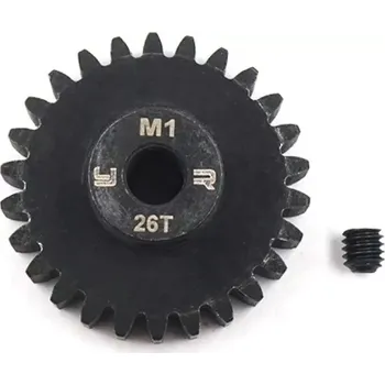 RC náhradní díl Yeah Racing HD Ocelový pastorek 26T, Modul 1,0M, 5mm