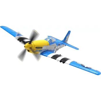 RC model letadla RC letadlo Volantex Mustang P51D, modrá