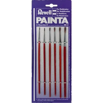 Umělecký štětec Revell štětce na syntetické barvy (sada 6ks)