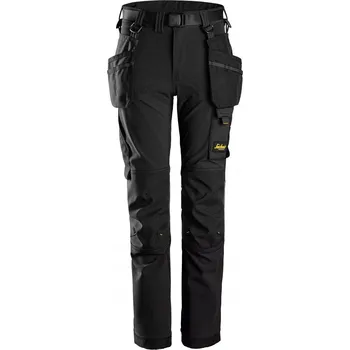 Chlapecké kalhoty Chlapecké kalhoty Snickers dětské pracovní kalhoty strech 7575 černé 98