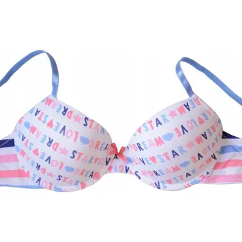 Podprsenka Bavlněná podprsenka pro dívky a dospívající, velikost 75 AA