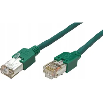 Síťový kabel Patchcord S/UTP Cat5e RJ45 / RJ45 10 m zelený