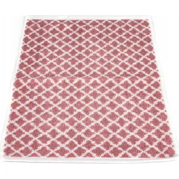 Dětský froté ručník STARORŮŽOVÁ MŘÍŽKA, 30x50cm