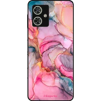 Pouzdro na mobilní telefon Lesklý kryt iSaprio pro Motorola Moto G54 5G - Golden Pastel (Lesklý obal, elegantní kryt a pouzdro iSaprio Exclusive na mobil Motorola Moto G54 5G - Golden Pastel - luxusní vzhled, pružné boky z TPU, kompletní ochrana hran a fotoaparátu, česká výroba)