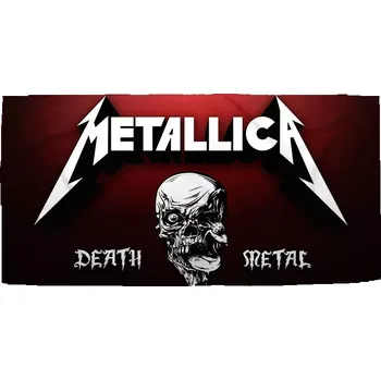 Osuška Sablio Ručník METALLICA Death metal - 50x100 cm