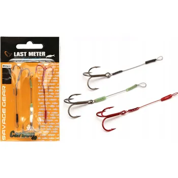 Vrták Návazec Savage Gear Carbon49 Stinger ocel 16 kg 9 cm