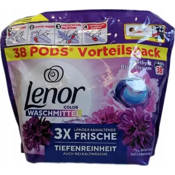 Prací prostředek Lenor 38 praní kapsle 3v1 na barevné prádlo Amethyst
