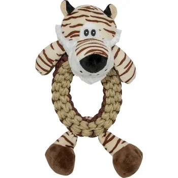 Hračka pro psa DUVO+ HRAČKA PŘETAHOVADLO RING TYGR 32x14,5x12 cm