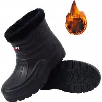 Pracovní obuv Pánské HOLÍNKY do deště VODĚODOLNÉ Zateplené EVA gumáky