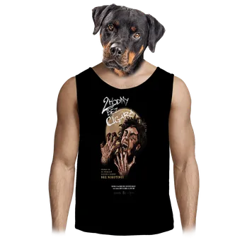 Pánské tílko Bastard B13: Bez cigára pánské tílko Black