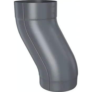 Střecha Odskok lisovaný pozikovaný FeZn Lakovaný RAL 7016 antracit ⌀80mm