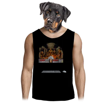 Pánské tílko Bastard B17: Doom pánské tílko Black