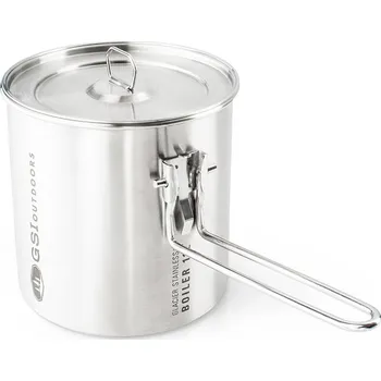 Kempingové nádobí Nerezový Kotlík GSI Outdoors Glacier Stainless Boiler 1,1l