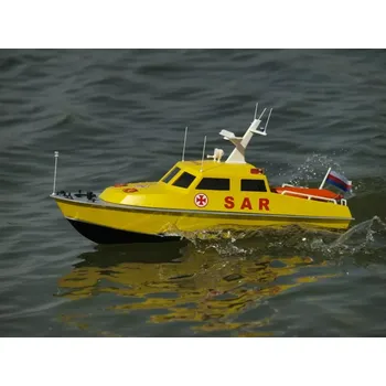 RC model lodě Vladyka SAR sestavený model záchranářského člunu