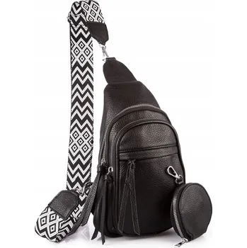 Městský batoh Batoh dámský přes rameno, elegantní městský batůžek s pouzdrem z eko kůže