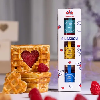 Včelařství Domovina Ovocné mámení dárkové balení 3x 75 g S láskou