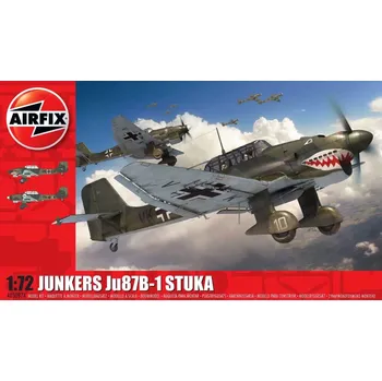 Plastikový model Corfix Classic Kit letadlo A03087A - Junkers Ju87 B-1 Stuka (1:72)