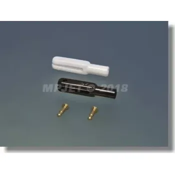 RC náhradní díl MP Jet 2114 Vidlička plast, délka 26 mm, šířka drážky 2, čep pr.1,6, M2, 2ks