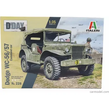 Italeri Dodge Wc56/57 4x4 Command Car Military 1944 1:35 /
