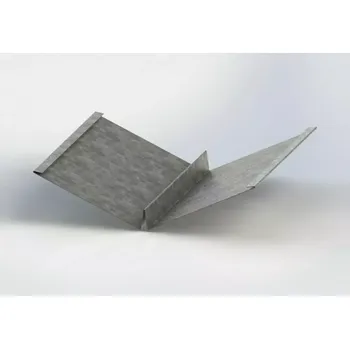 Střecha Úžlabí se stojatou drážkou r.š.600mm AluZinek dl.2m