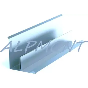 Lemování zdí klasik r.š.333mm boční s vodní drážkou pozinkované