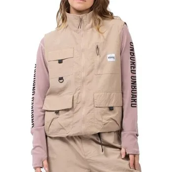 Bolerko vesta Eivy Windbreaker Utility vest sand S
