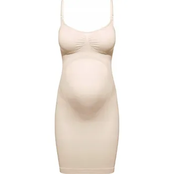 Dámská sukně BELLYBUTTON Těhotenská sukně pod koleno béžová velikost L