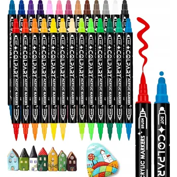 Akrylové Fixy 2 6 Ks . fixy fixy popisovače VODĚODOLNÉ S BARVOU