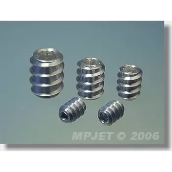 RC model MP Jet 1158 Závitová vložka imbus AL M6, 4ks
