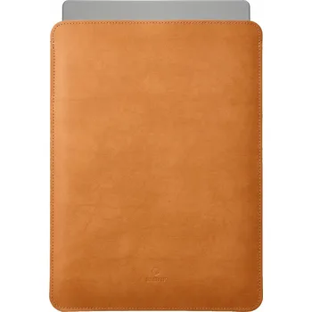Pouzdro na mobilní telefon BALTAN SLEEVE ELEGANTNÍ POUZDRO POUZDRO Z PRÉMIOVÉ KŮŽE PRO MacBook 14 PRO M5 HNĚDÉ