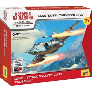 Plastikový model Zvezda Suchoj Su-25 (1:144)