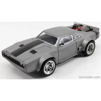 Dětské zboží Jada Dodge Dom's Ice Charger R/t 1970 - Fast & Furious 8 2017 1:24 Matt Grey