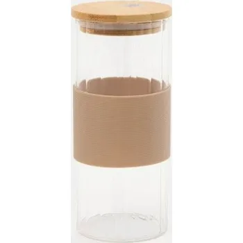 Sinsay - Hrnek s víčkem a brčkem - béžová - 370ES-08X - 370ES-08X-ONE