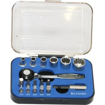 Gola sada Super Flying Model Sada gola s ráčnou a bity 18-dílná