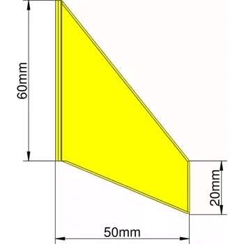RC model ostatní Klima Stabilizátor typ 6 žlutý