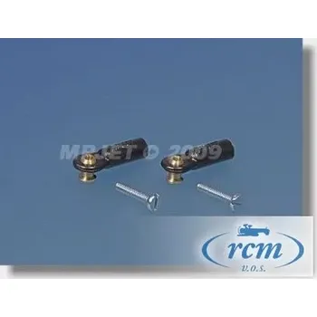 RC model MP Jet 2412 Kulový čep V1, pr.3, M2/M1.6 dlouhý, 2ks