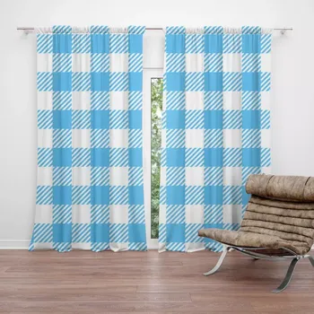 Závěs Sablio Závěs Košilový vzor: 2ks 140x250cm