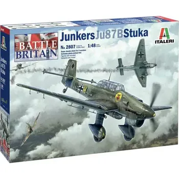 Plastikový model Italeri Junkers Ju-87B Stuka - bitva o Británii 80. výročí (1:48)