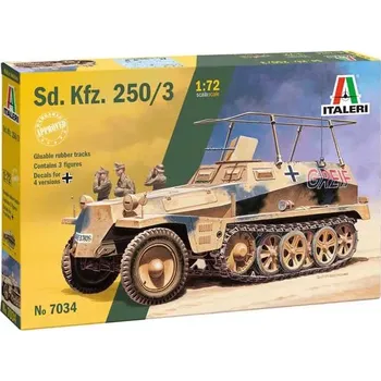 Plastikový model Corfix Model Kit military 7034 - Sd. Kfz. 250/3 (1:72)