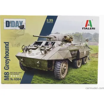 Plastikový model Italeri Truck Tank M8 Greyhound Military 1945 1:35 /