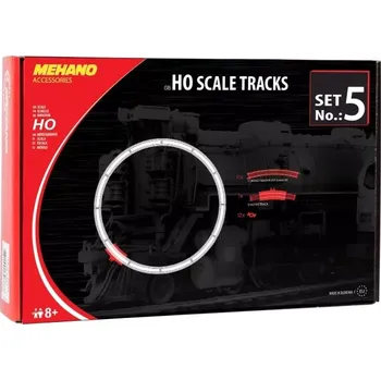 Vláček a vláčkodráha MEHANO Doplňková sada kolejí č. 5