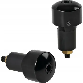 Řídítka Univerzální závažíčka do řídítek LAMPA, černá, průměr 17-23 mm, hmotnost 0,155 kg