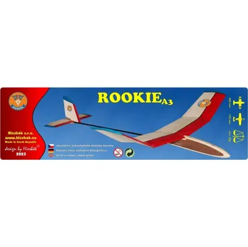 RC model letadla Hiesbök ROOKIE A3-školní kluzák Hiesb.