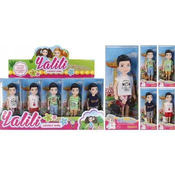 Panenka Chlapeček 13 cm s Příslušenstvím Mix Mega Creativ