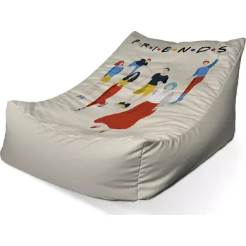 Sedací pytel Sablio Sedací vak Lounge Seriál přátelé FRIENDS Postavy - 80 x 95 x 50 cm
