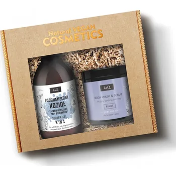 Sprchový gel LaQ Kozel z Poznania sada kosmetiky sprchový gel 300 ml + peeling 200 ml