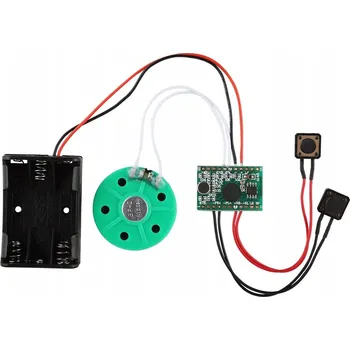 DIY MODUL PRO NAHRÁVÁNÍ PŘÁNÍ DO PŘÁNÍČEK 60S 16 OHM 0,25W