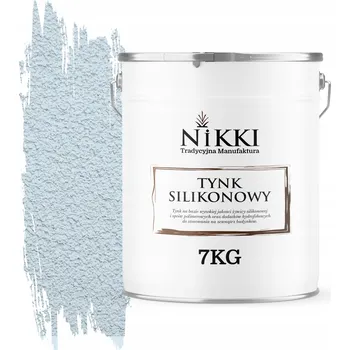 Fasádní barva SILIKONOVÁ OMÍTKA FASÁDNÍ BÍLÁ MODRÁ F111 7KG ZRNO 1.0mm