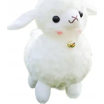 plyšák HRAČKA PLYŠOVÁ HRAČKA PLYŠOVÝ MAZLÍČEK PŘÍTULNÍČEK OVEČKA - 22 CM