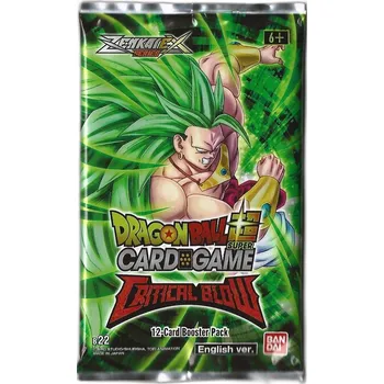 Desková hra Dragon Ball Zenkai Critical Blow - Booster balíček